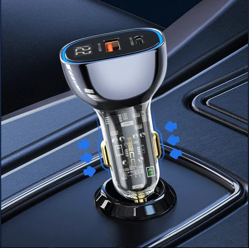 Recci PD 65W Dual Port Total Power 95W RCC-N21 - Three