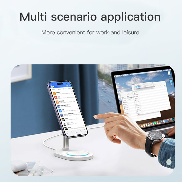 Recci 2 in 1 Wireless Charging Holder RCW-32