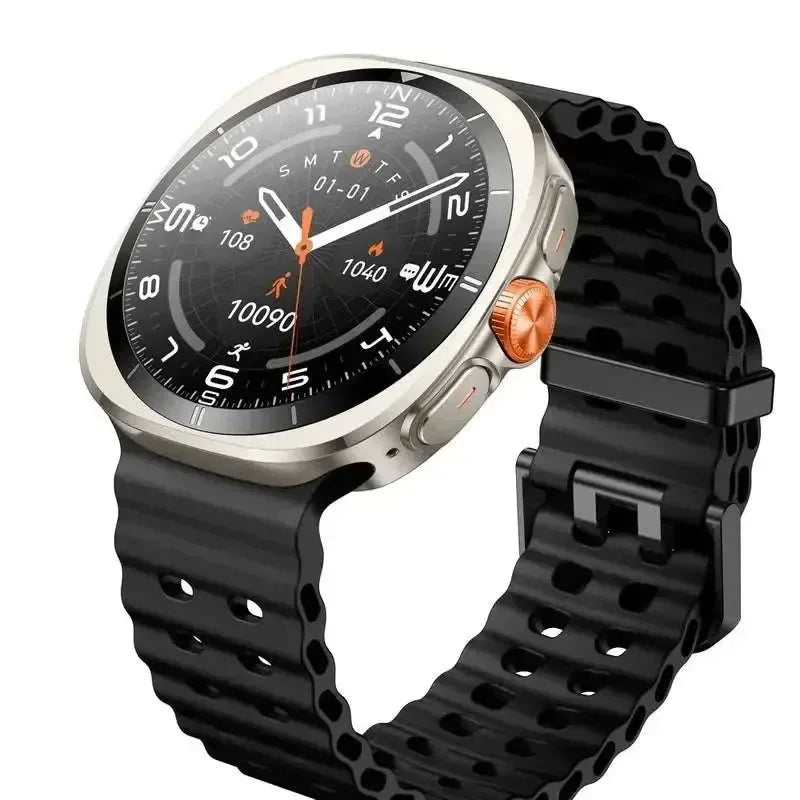 Recci Round Screen Smart Watch RA40 - Three