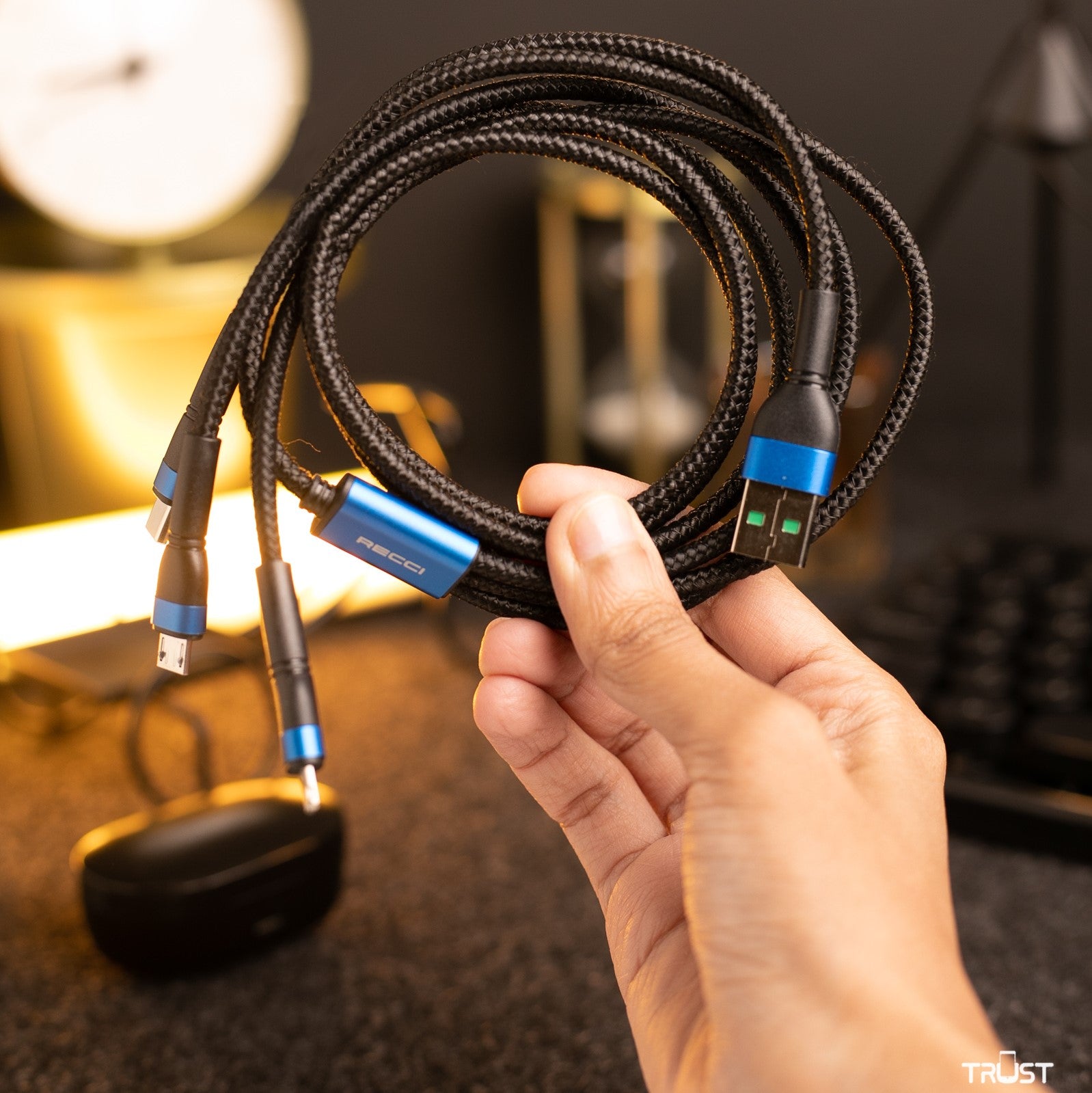 Recci SkyLine 3 in 1 Cable RTC-T12