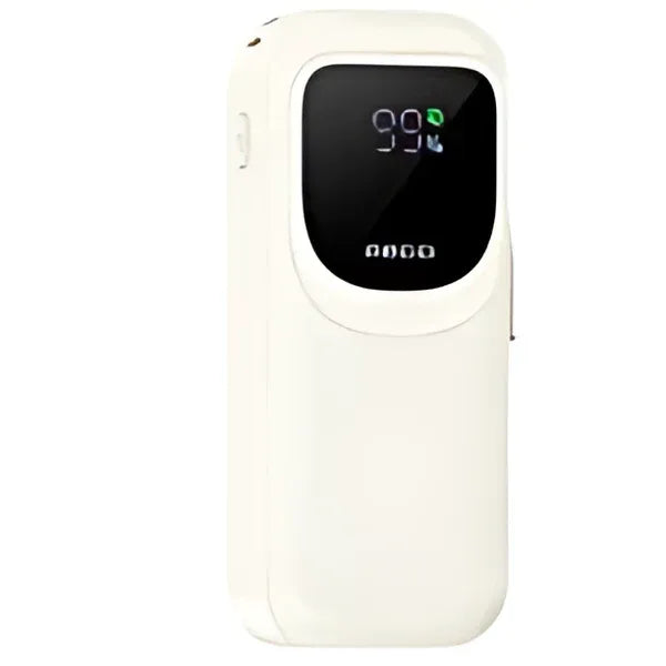 Recci Fast Charge 22.5W Power Bank with Stretchable Cable 10000mAh RPB-P47 - Three