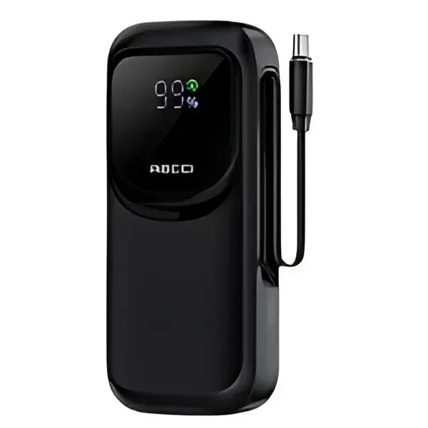 Recci Fast Charge 22.5W Power Bank with Stretchable Cable 10000mAh RPB-P47 - Three