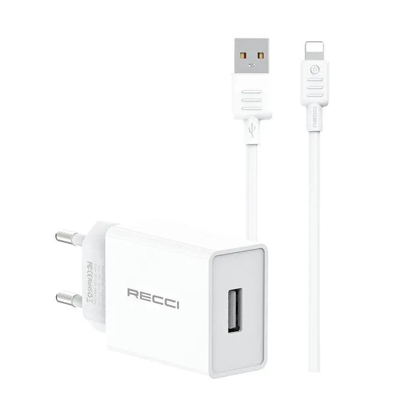 Recci Travel Safe Charger Kits 2A USB-A RC58EM - Three