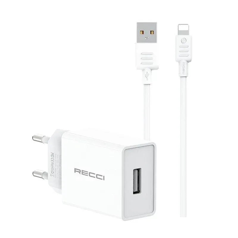 Recci Travel Safe Charger Kits 2A USB-A RC58EM - Three