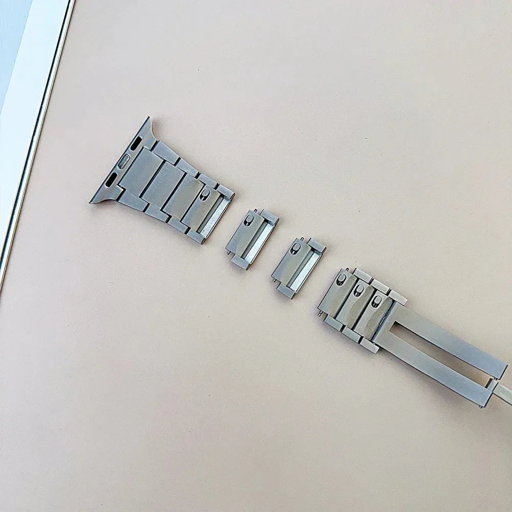 Recci ViP Metal Watch Band For Apple Watch - Three