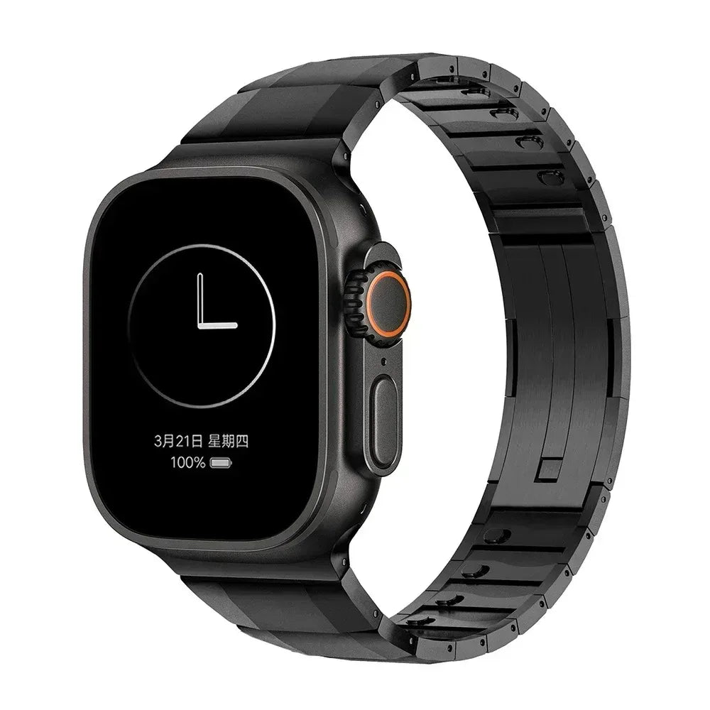 Recci ViP Metal Watch Band For Apple Watch - Three