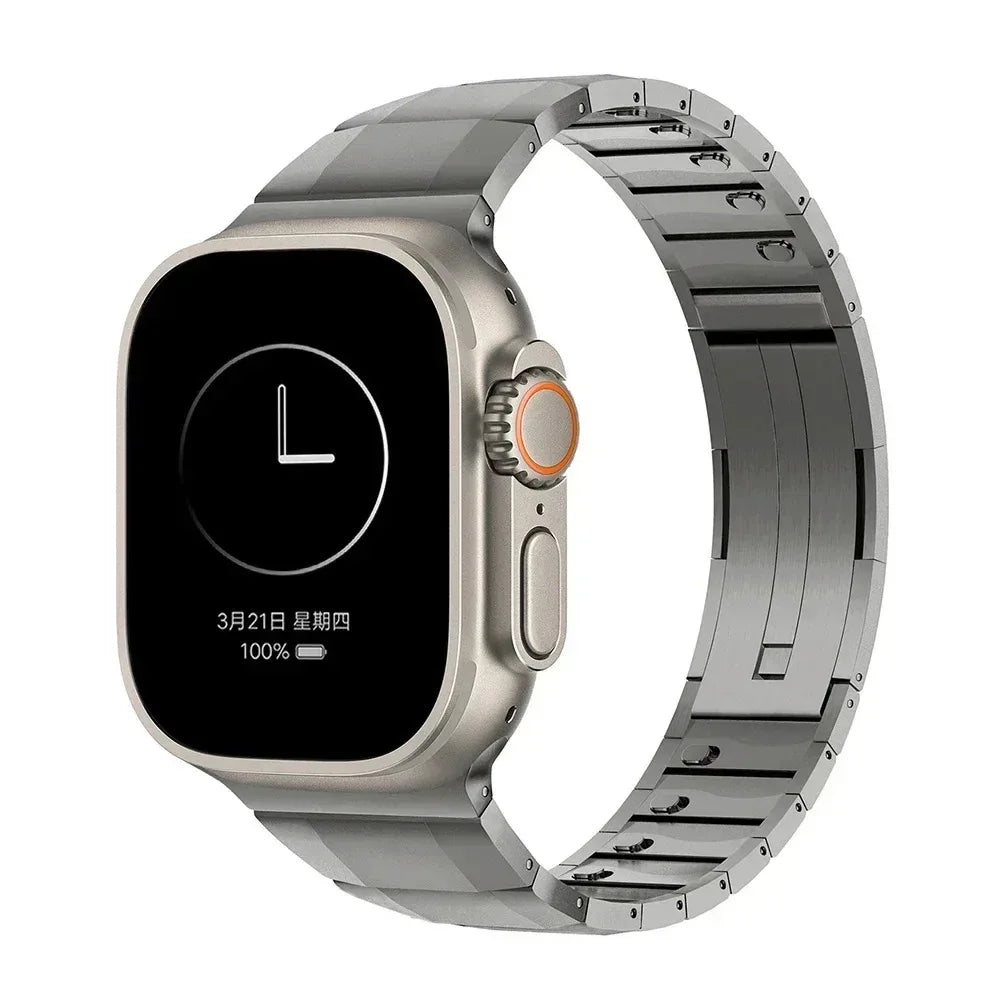 Recci ViP Metal Watch Band For Apple Watch - Three