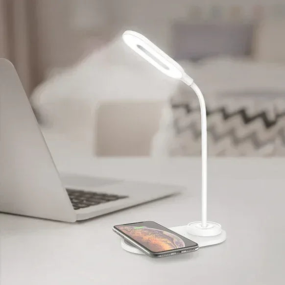 Recci Wireless Charging Desktop Lamp RLS-L08 - Three