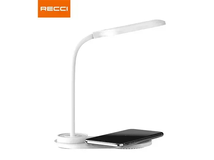 Recci Wireless Charging Desktop Lamp RLS-L08 - Three