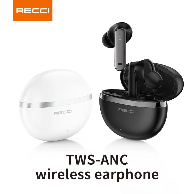 Recci Wireless Earphone ANC Noise Reduction REP-W88