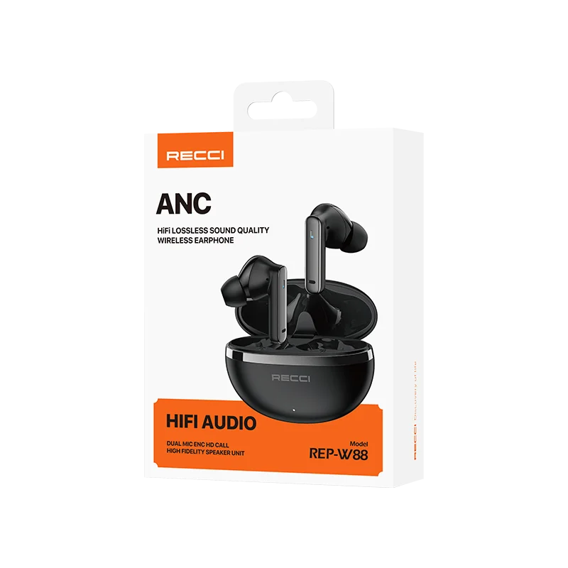 Recci Wireless Earphone ANC Noise Reduction REP-W88