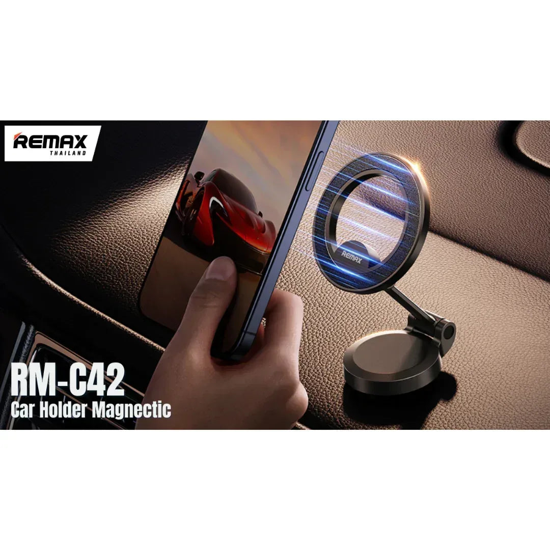 Remax RM-C42 Pro Magnetic Rotary Holder - Three