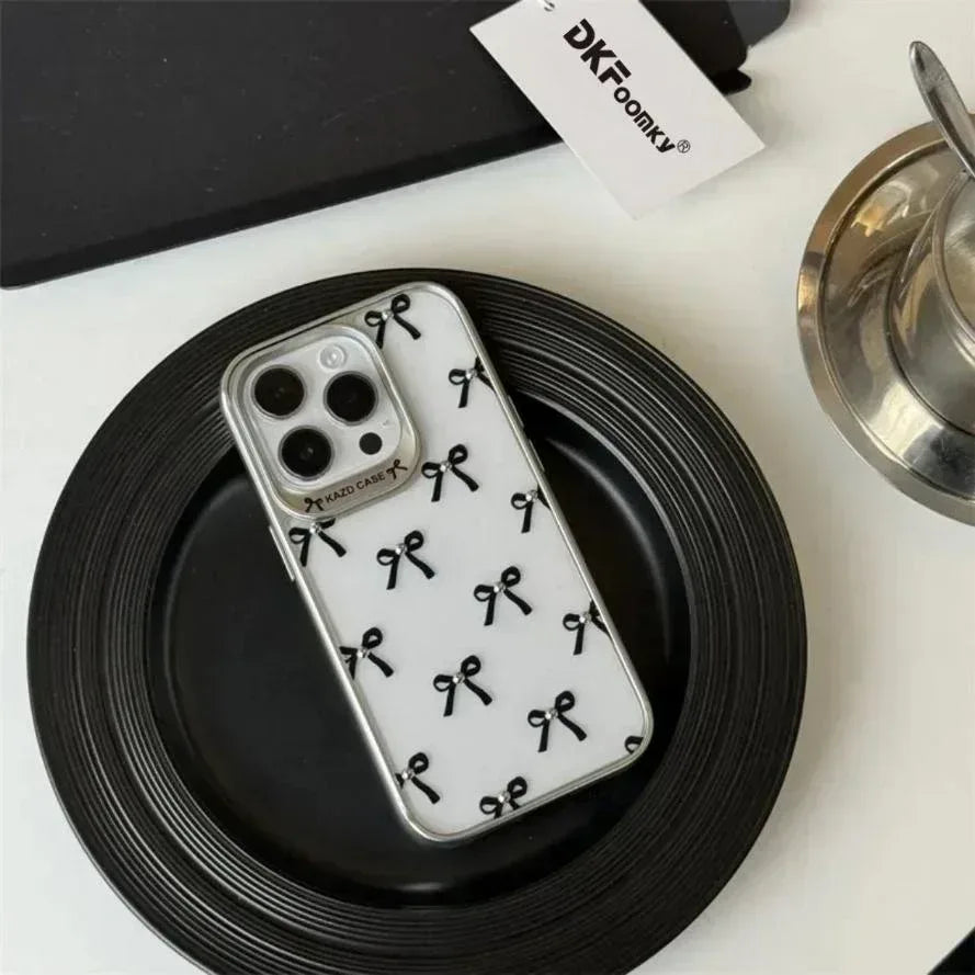 Ribbon Clear Case iPhone 16 Pro Max - Three