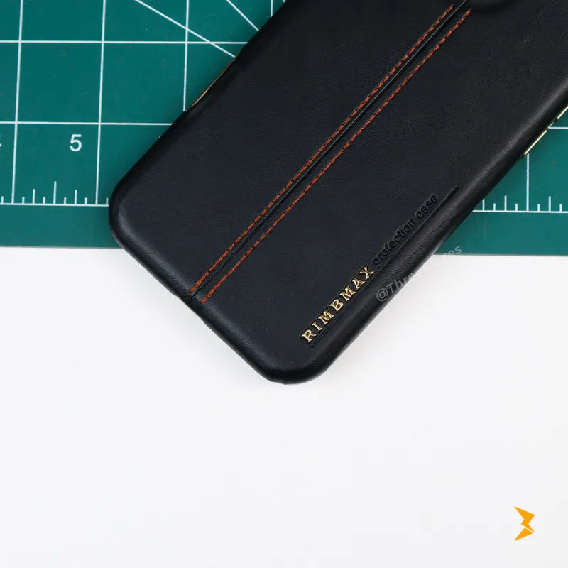Rimbmax Classic Leather Case iPhone 16 Pro Max
