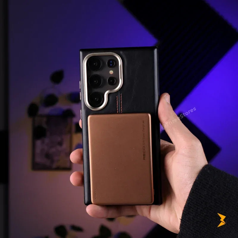 Rimbmax Classic Leather Samsung S24 Ultra - Three