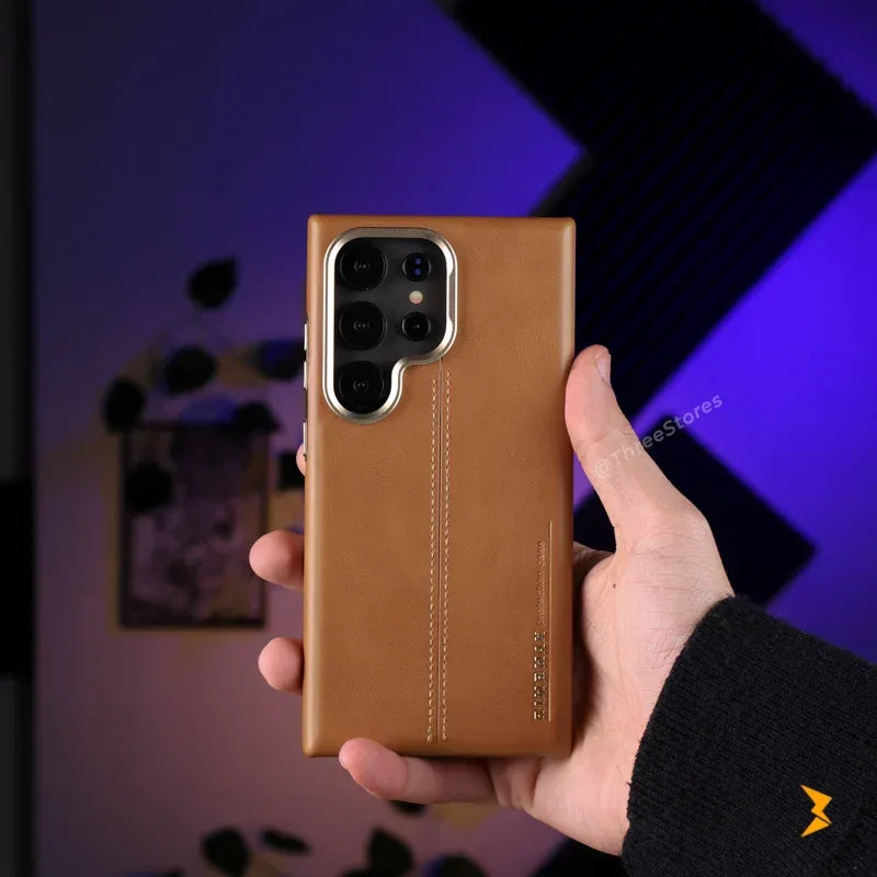 Rimbmax Classic Leather Samsung S24 Ultra - Three