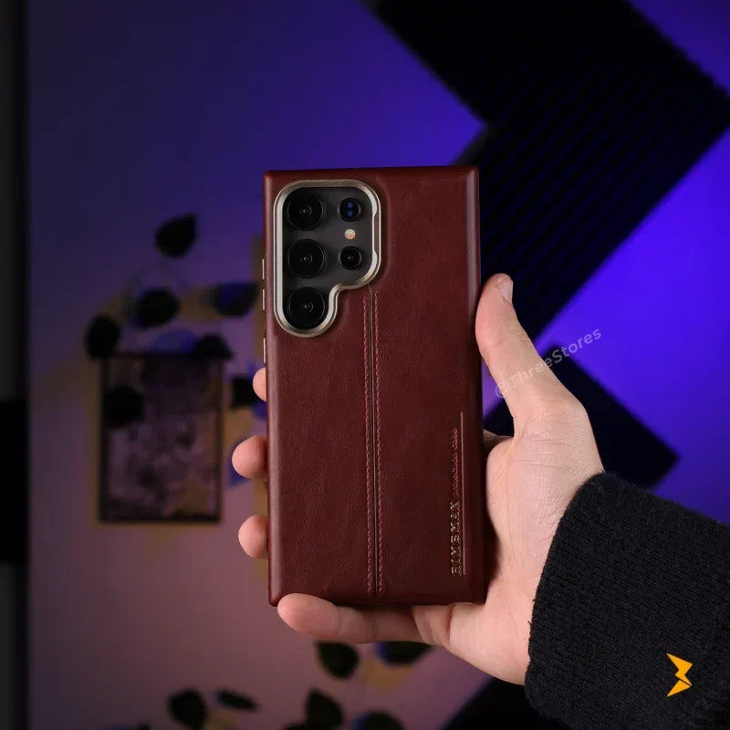 Rimbmax Classic Leather Samsung S24 Ultra - Three