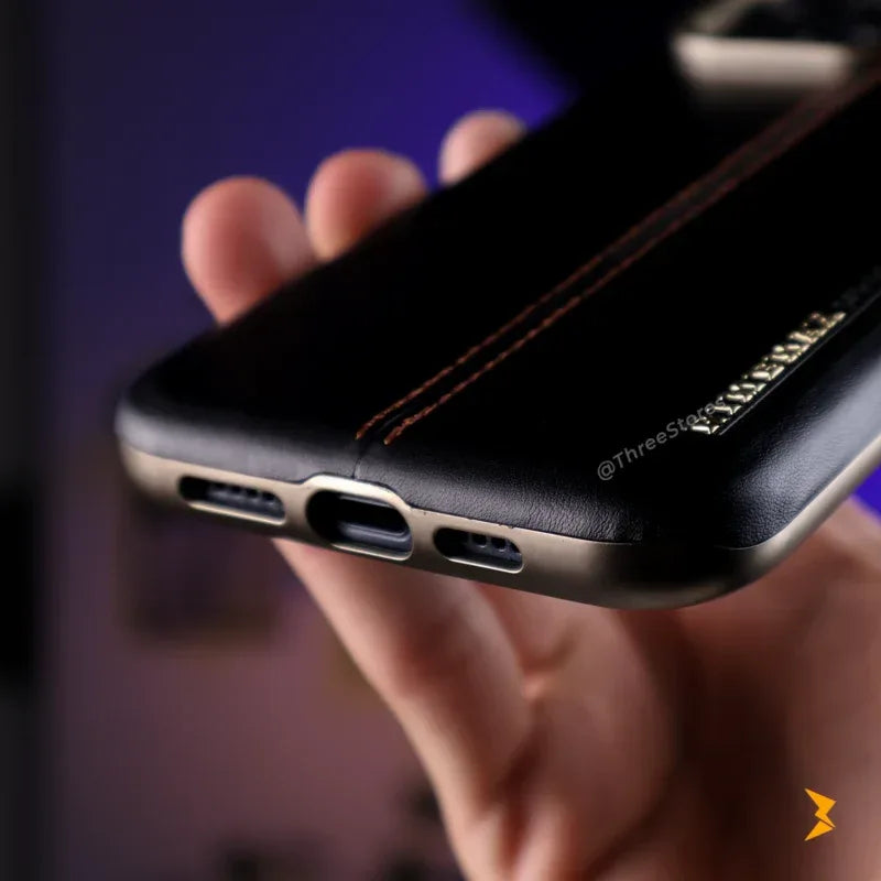 Rimbmax Classic Leather iPhone 15 Pro Max - Three