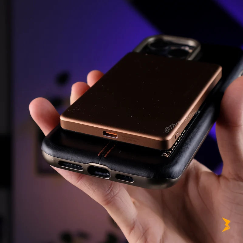 Rimbmax Classic Leather iPhone 15 Pro Max