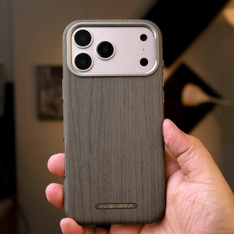 Rimbmax Tpu Wood Case iPhone 17 Pro Max
