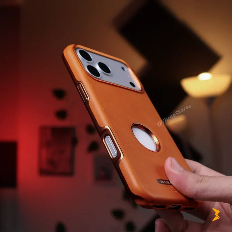 Rimbo Leather Case iPhone 17 Pro Max - Three