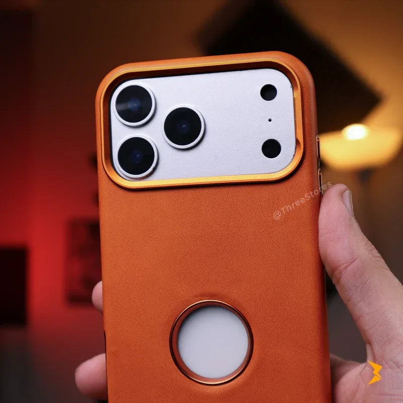Rimbo Leather Case iPhone 17 Pro Max - Three