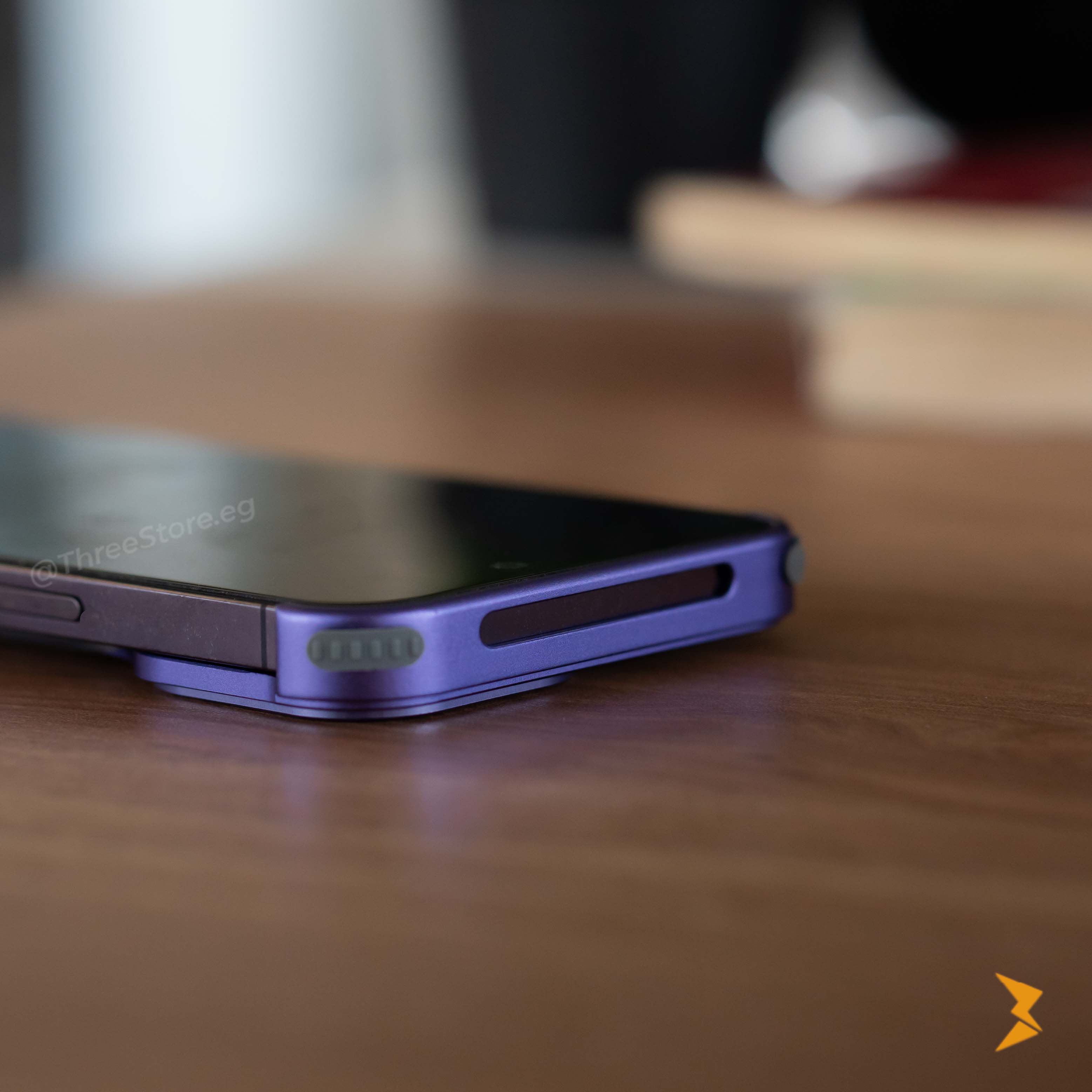 Rimless Metal Magnetic Stand Case iPhone 14 Pro Max