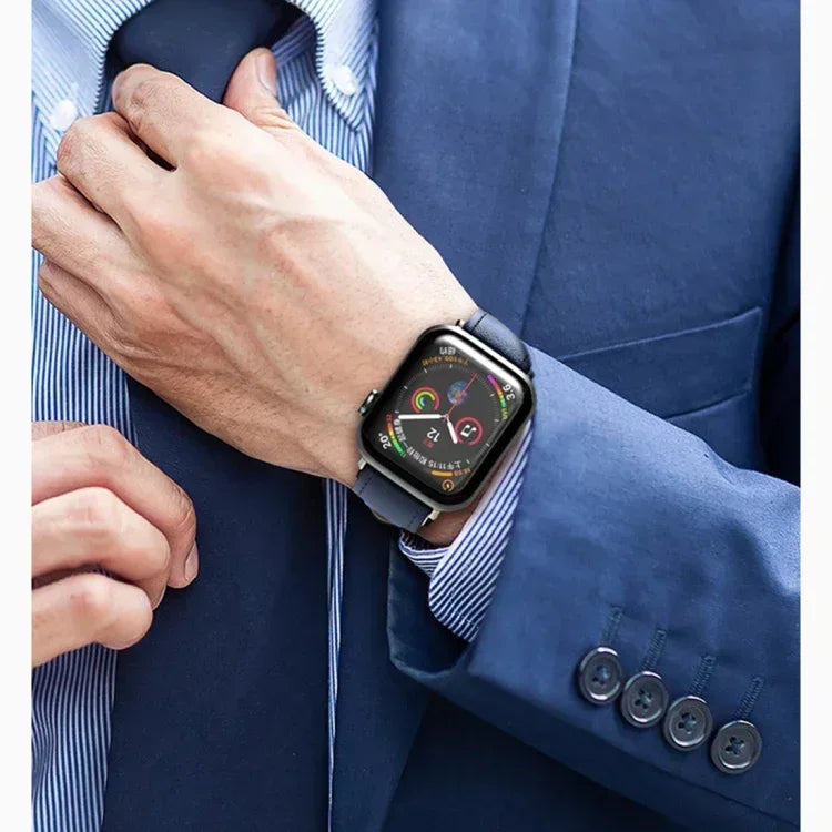 Rock Leather Watch Band For Apple Watch - Three