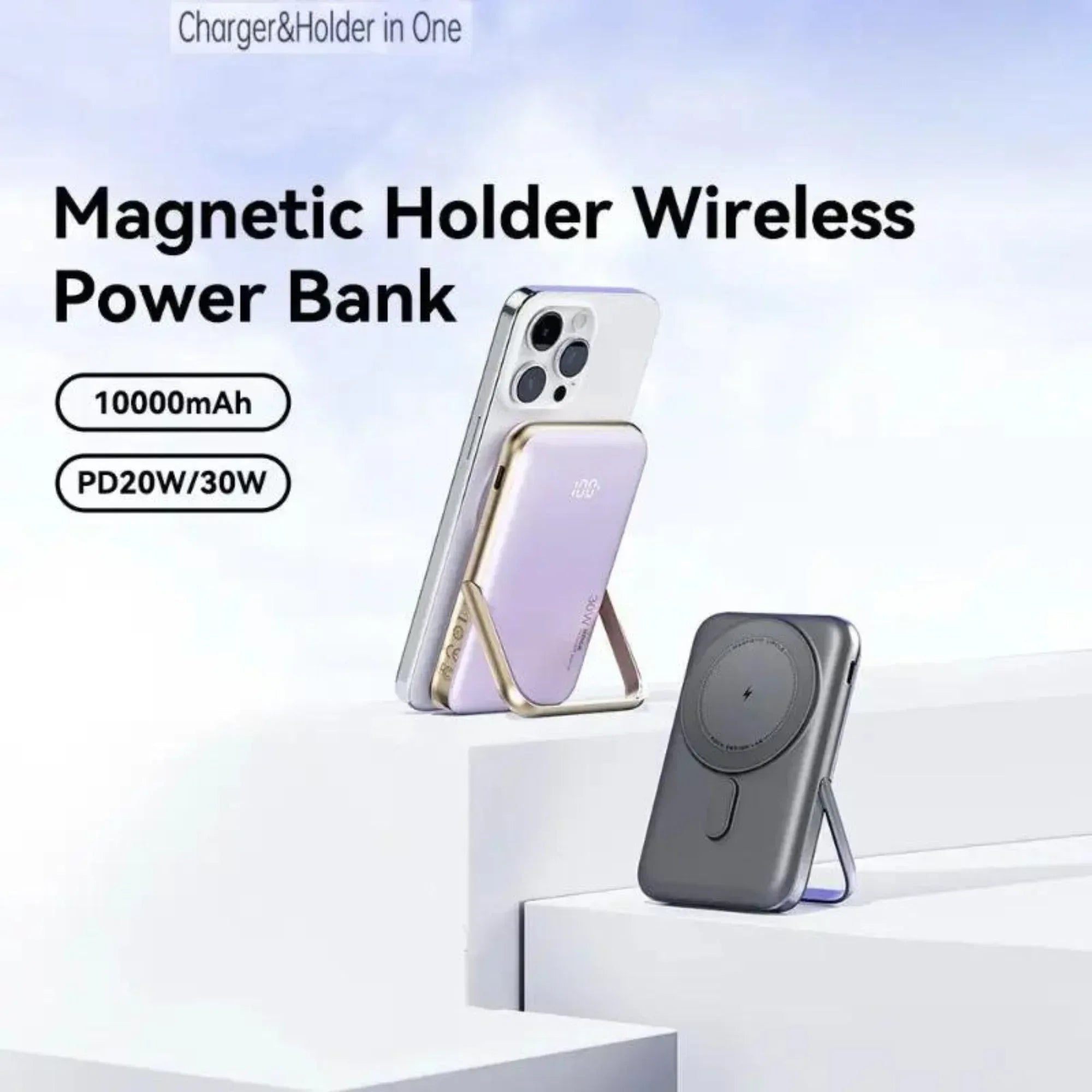 Rock PD 30W Fast Charge 10000mAh Power Bank P30 - Three