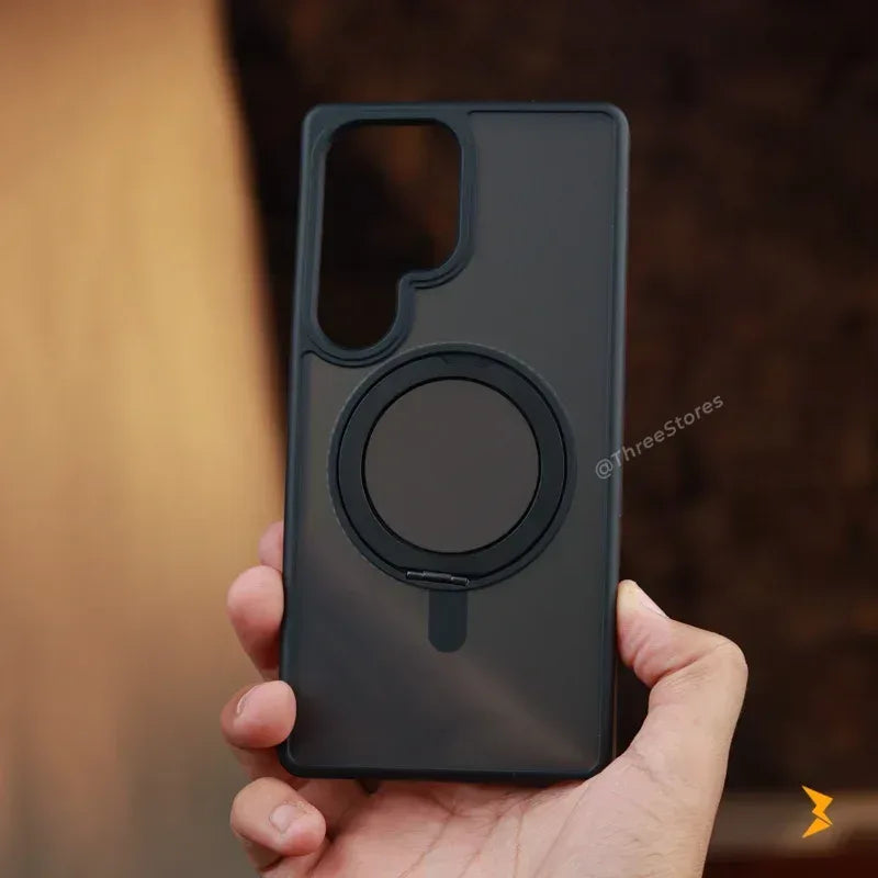 Rock Solid Magsafe Stand Case Samsung S25 Ultra - Three