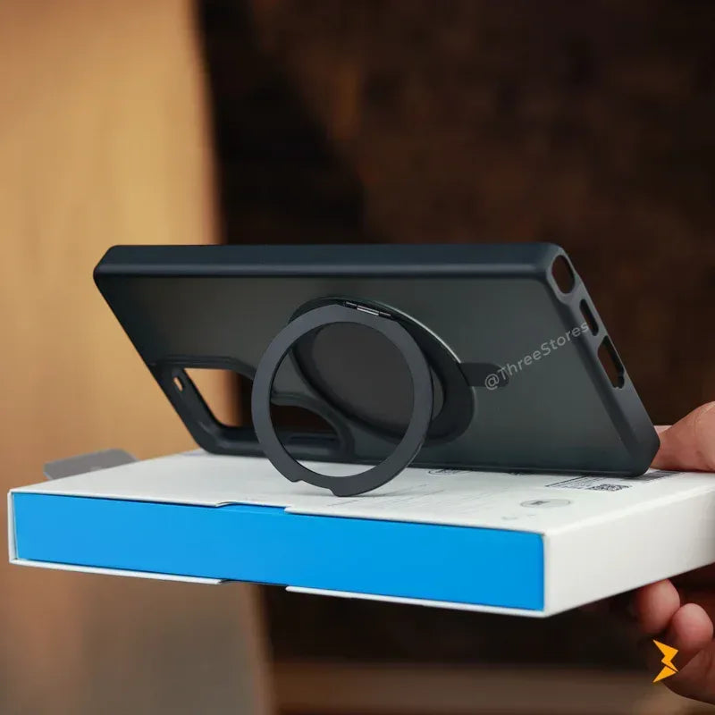 Rock Solid Magsafe Stand Case Samsung S25 Ultra - Three