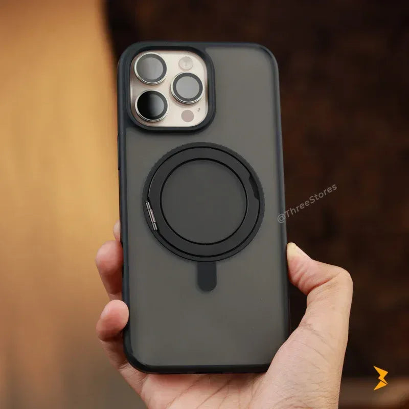 Rock Solid Magsafe Stand Case iPhone 16 Pro Max - Three