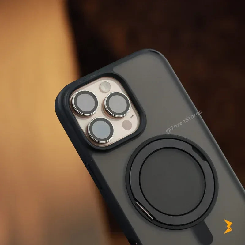 Rock Solid Magsafe Stand Case iPhone 16 Pro Max - Three