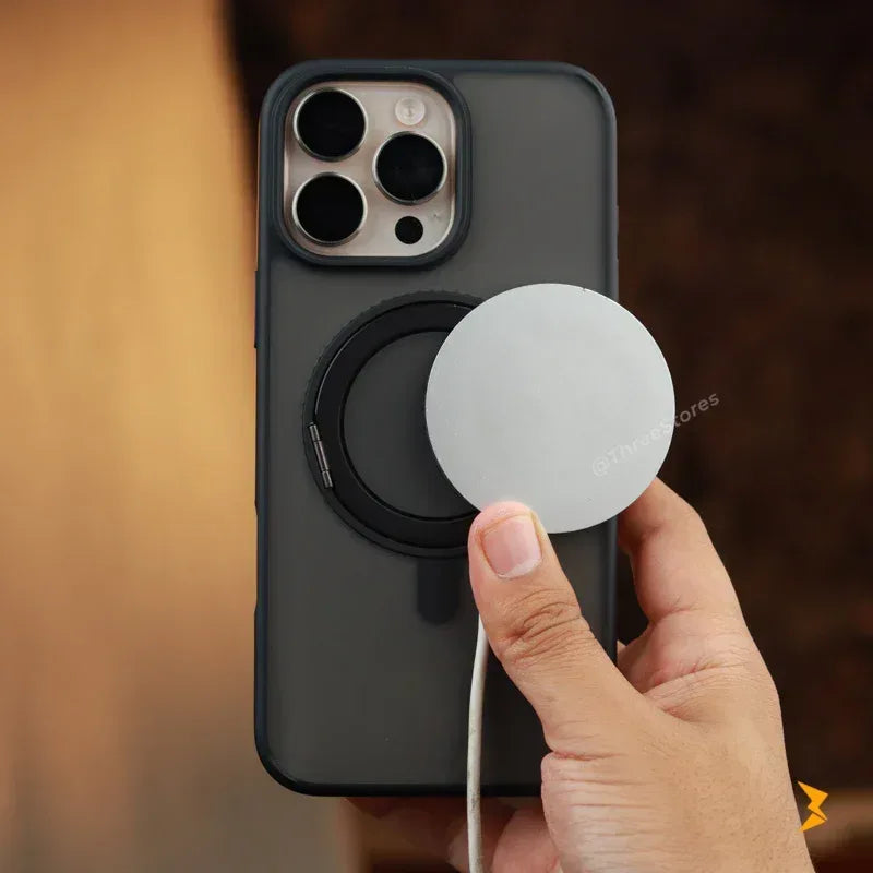 Rock Solid Magsafe Stand Case iPhone 16 Pro Max - Three