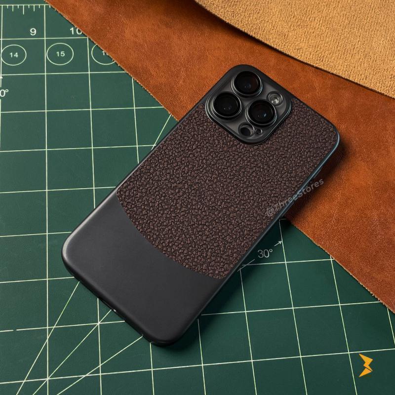 Rock Texture Case iPhone 15 Pro Max - Three