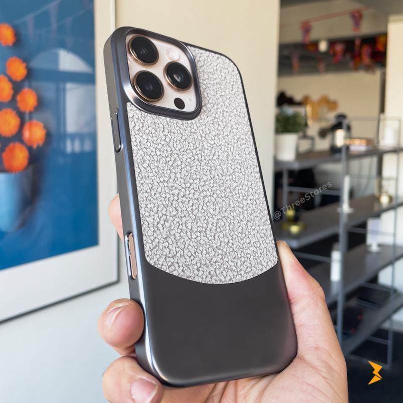 Rock Texture Case iPhone 16 Pro Max - Three