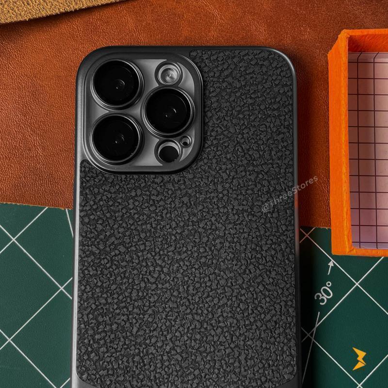 Rock Texture Case iPhone 15 Pro Max - Three