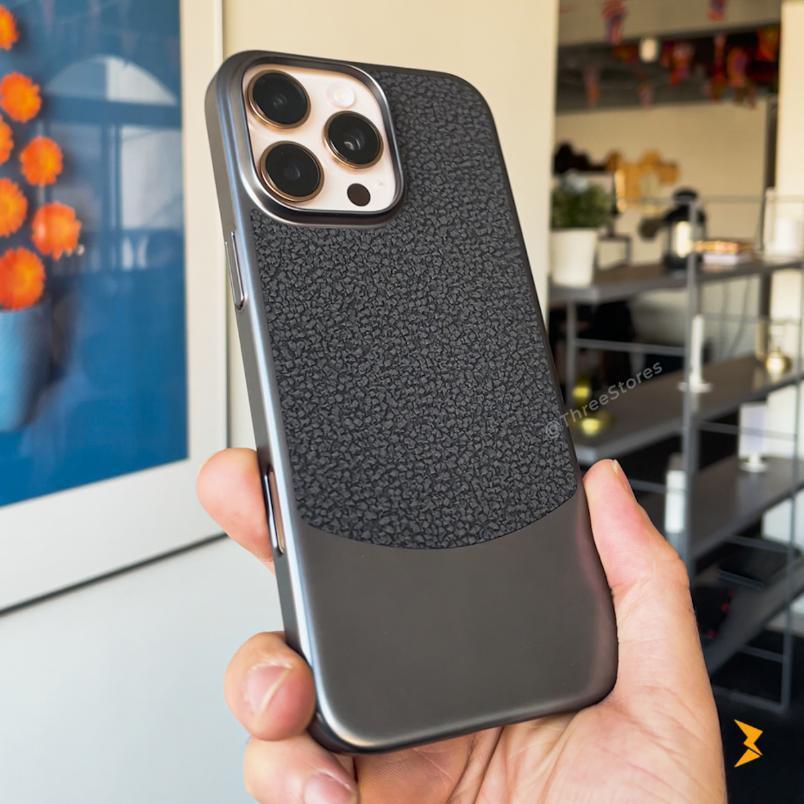 Rock Texture Case iPhone 16 Pro Max - Three