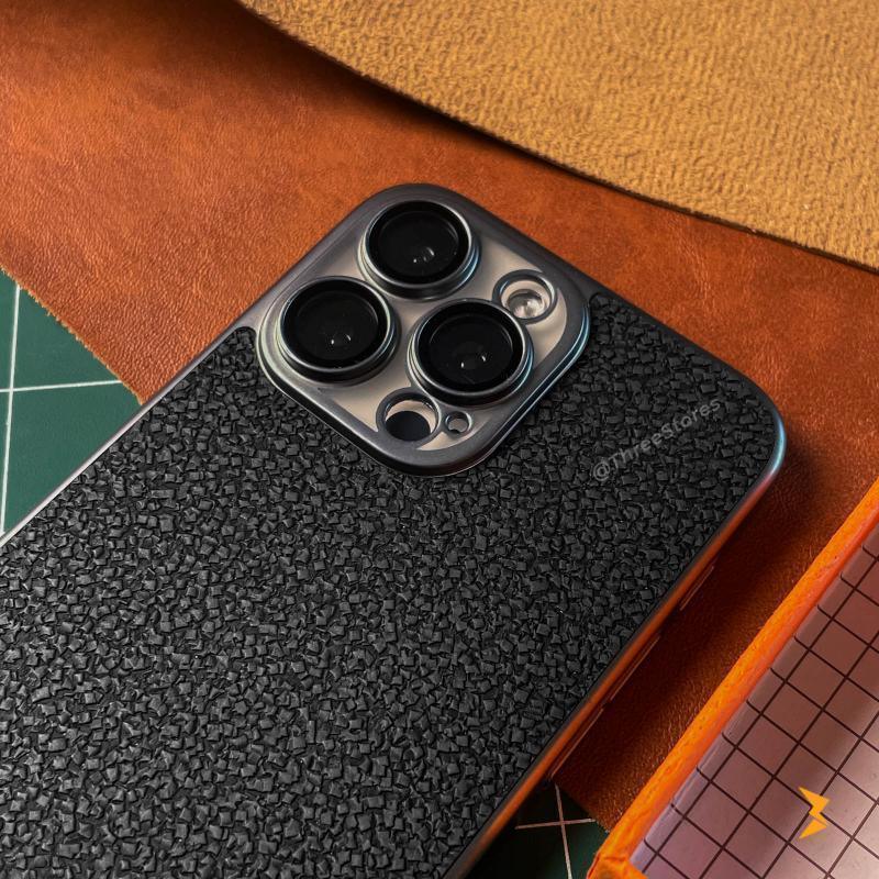 Rock Texture Case iPhone 15 Pro Max - Three