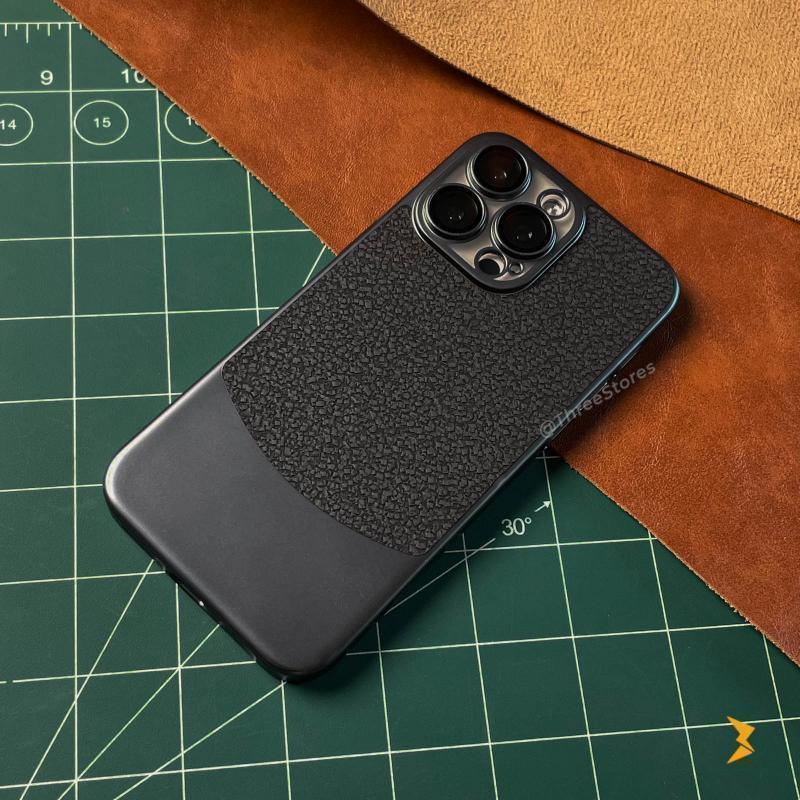 Rock Texture Case iPhone 15 Pro Max - Three