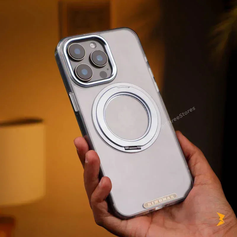 Roman Ring Magsafe Stand Case iPhone 16 Pro Max - Three