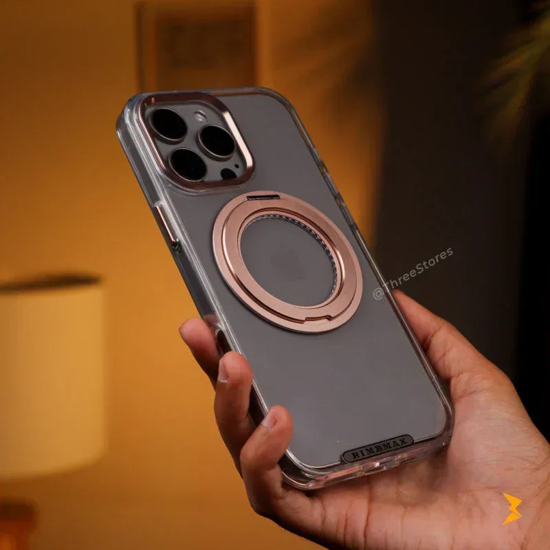 Roman Ring Magsafe Stand Case iPhone 16 Pro Max - Three