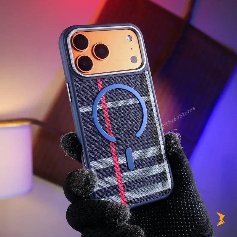 Rosilo Fabric Magsafe Case iPhone 17 Pro Max - Three