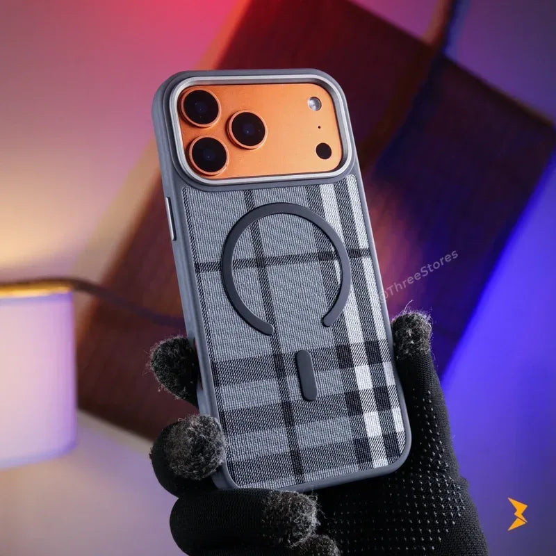 Rosilo Fabric Magsafe Case iPhone 17 Pro Max - Three