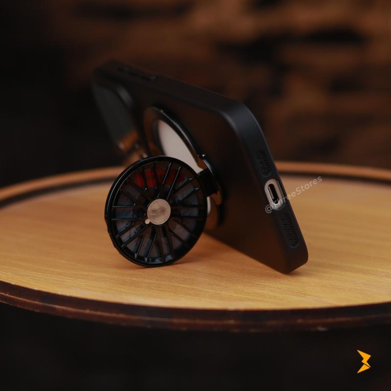 Rotating Gyroscope Holder Phone Case iPhone 14 Pro Max