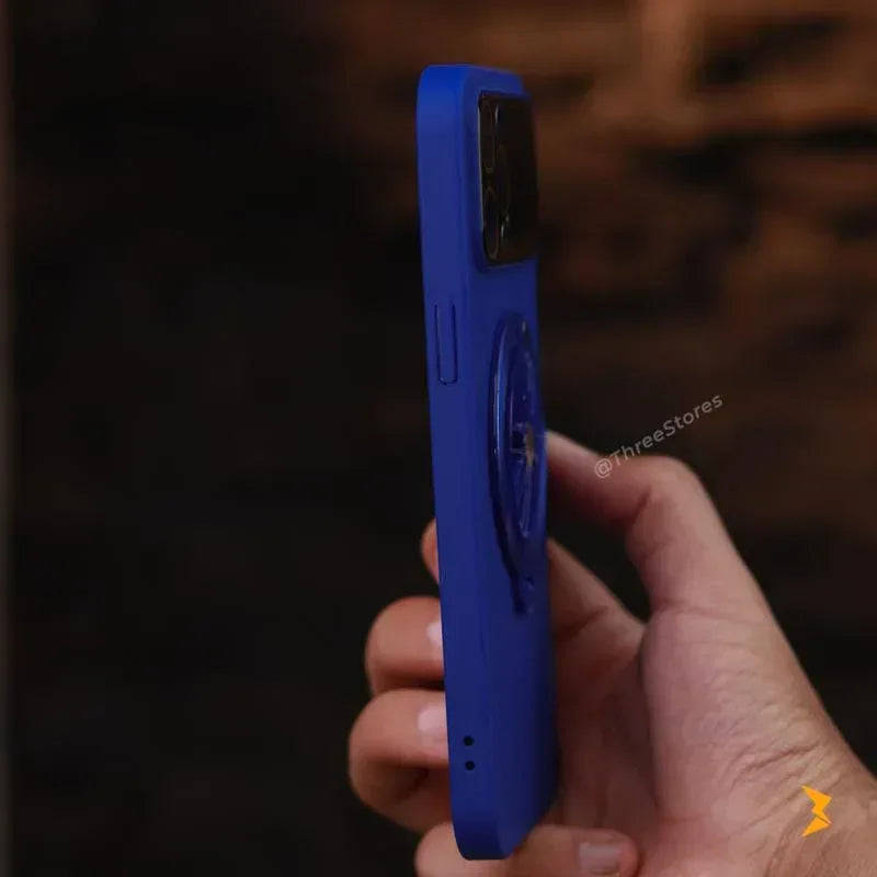 Rotating Gyroscope Holder Phone Case iPhone 12 Pro Max - Three