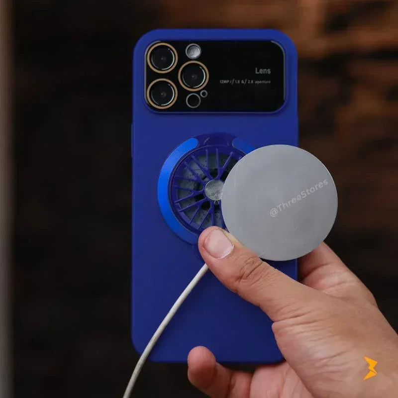 Rotating Gyroscope Holder Phone Case iPhone 12 Pro Max - Three