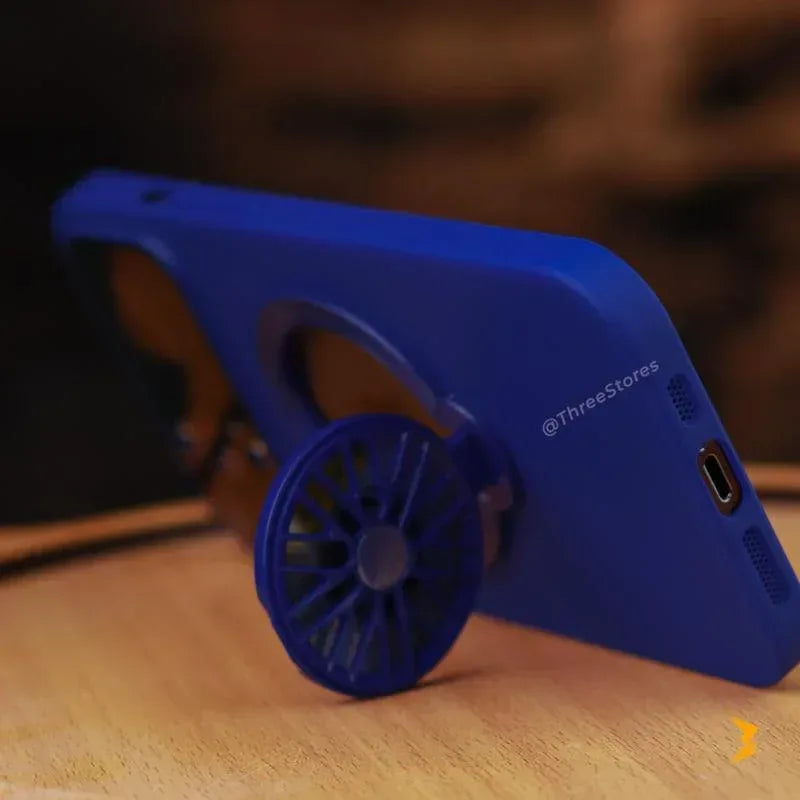 Rotating Gyroscope Holder Phone Case iPhone 12 Pro Max - Three