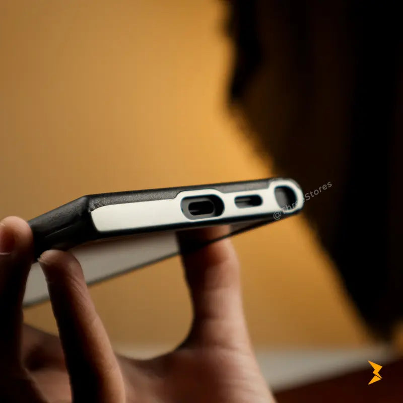 Ruime Leather Magsafe Stand Case Samsung S25 Ultra