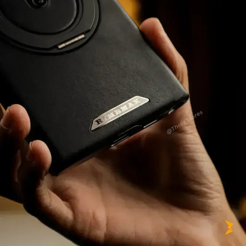 Ruime Leather Magsafe Stand Case Samsung S25 Ultra - Three